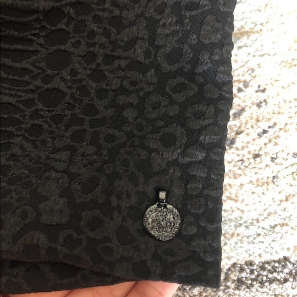 NORDSTROM maison scotch embossed skirt - Picture 4 of 9